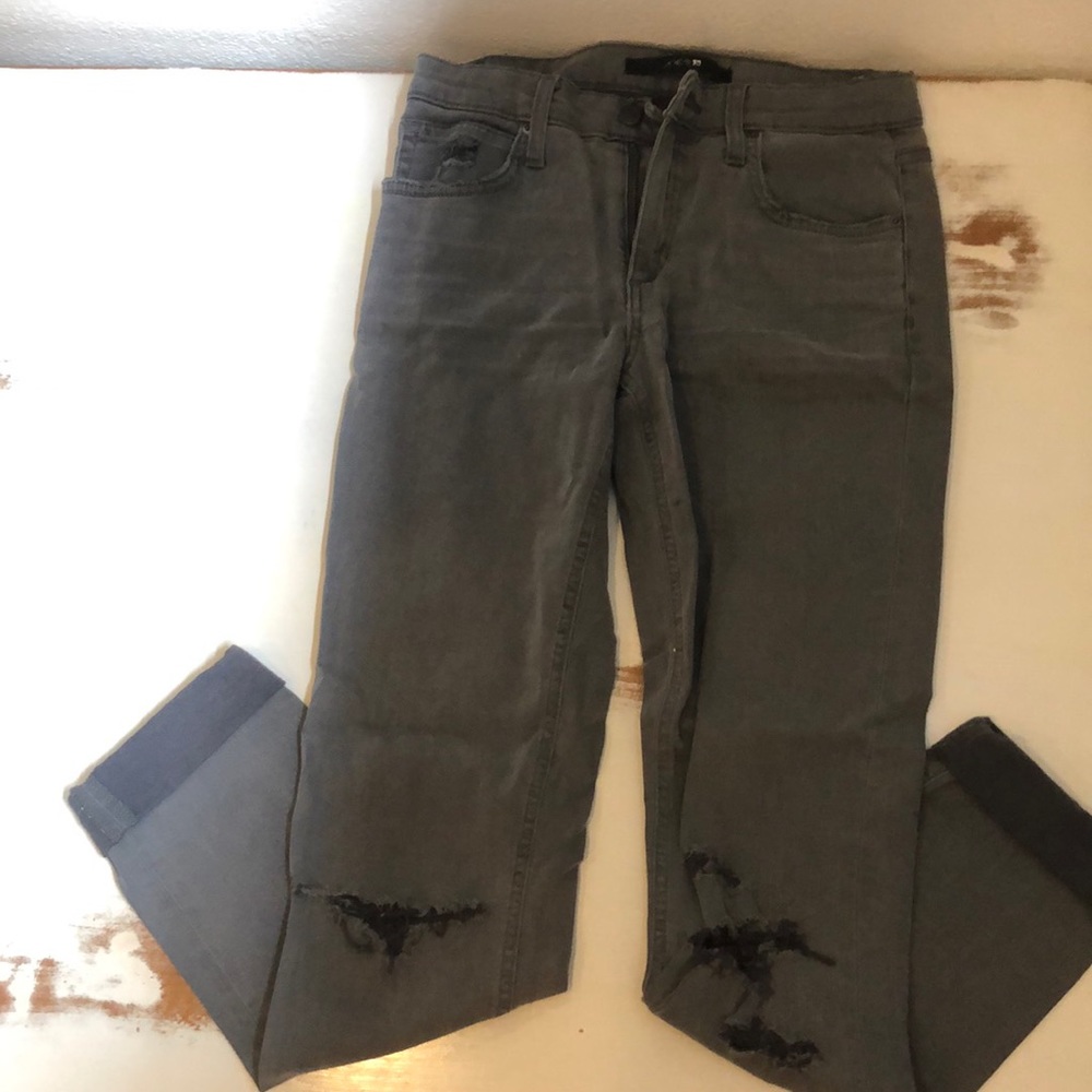 JOES Distressed Denim Grey jeans